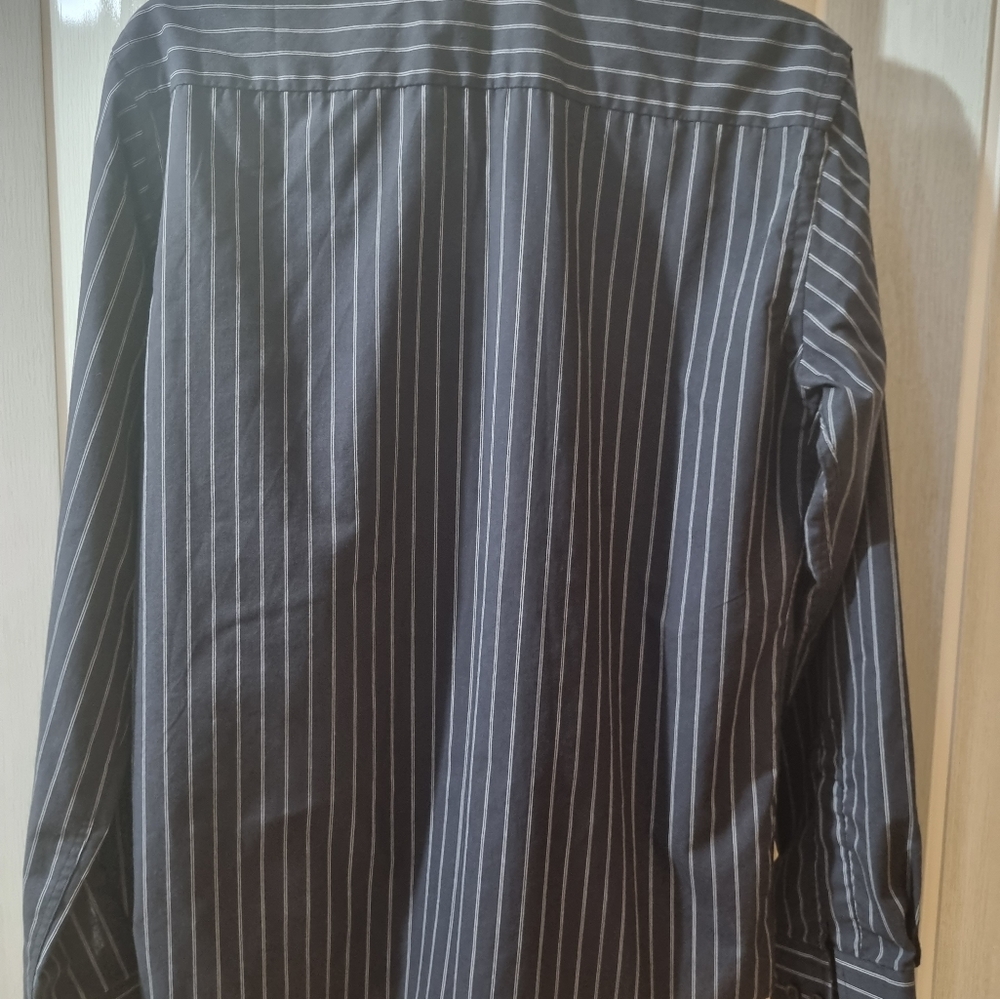 Digital black stripes shirt long sleeve size M (boys) - Picture 3 of 7